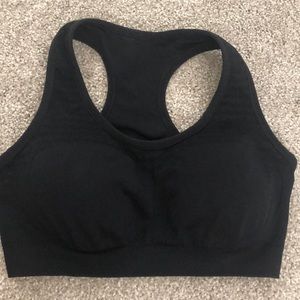 Zella medium black sports bra